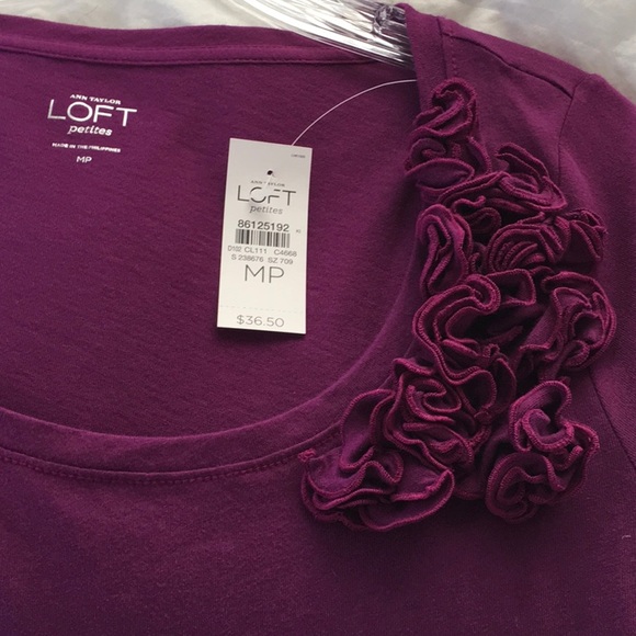 New with tags  long sleeve  100 % cotton top - Picture 3 of 5